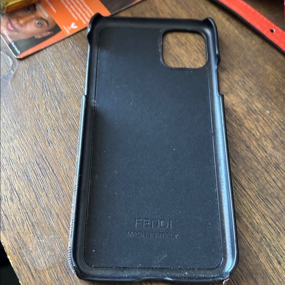 Fendi Black and Brown Monogram Phone 13 pro max Case - Picture 4 of 10